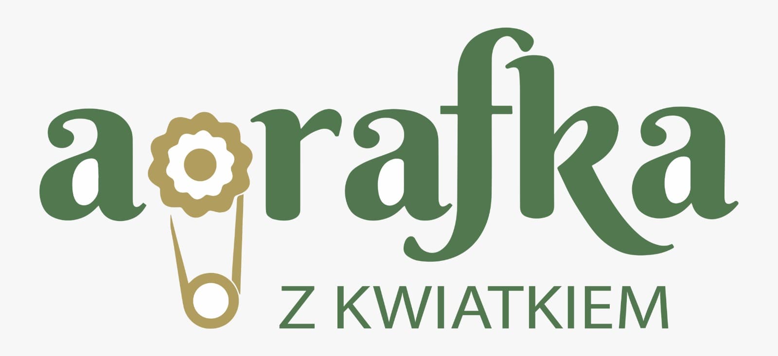 Agrafka z kwiatkiem