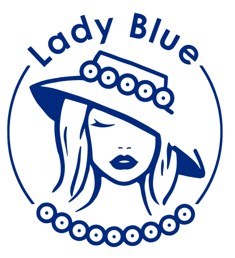 Ceramika Lady Blue